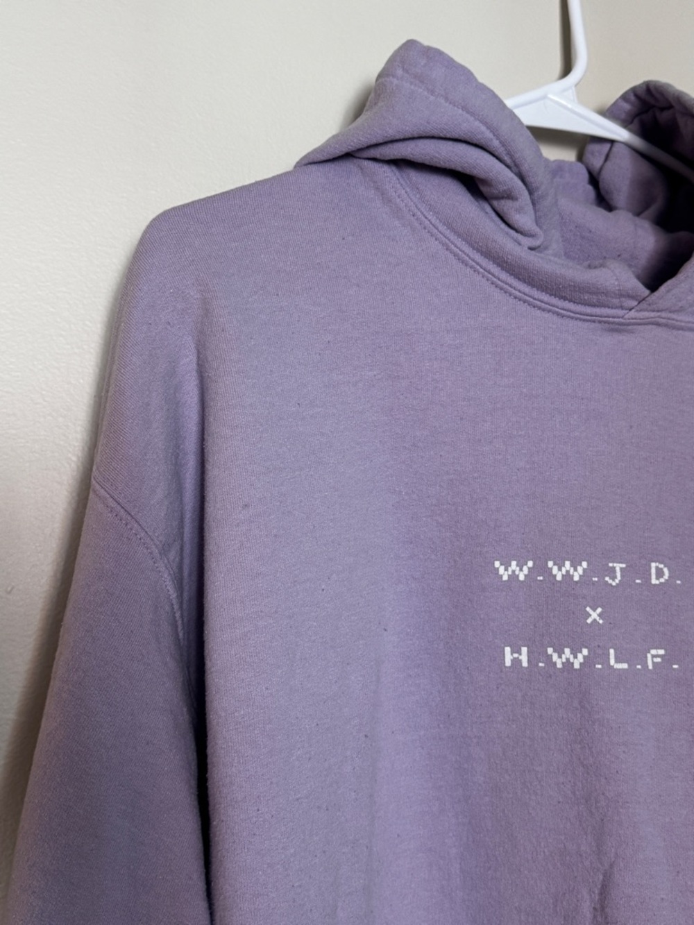 WWJDxHWLF Purple Hoodie